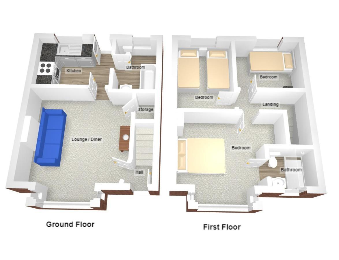 Lily House By Yourstays - Cosy 3 Bedroom House In Crewe Εξωτερικό φωτογραφία